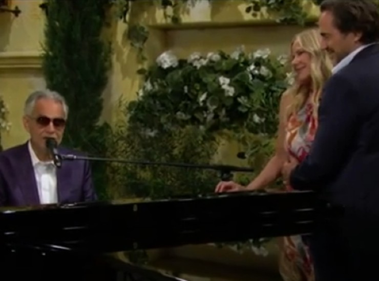 Beautiful Andrea Bocelli guest star