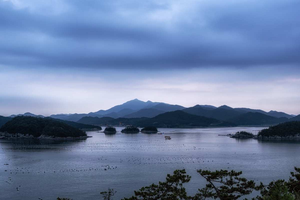 jindo sentiero nel mare