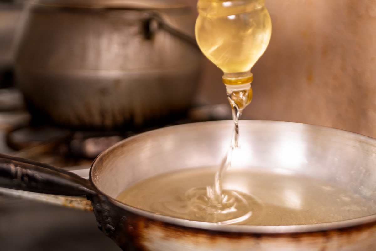 dove buttare olio frittura