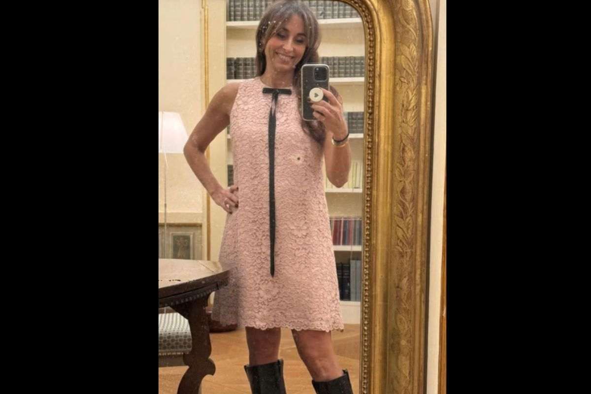 Il miniabito di Benedetta Parodi