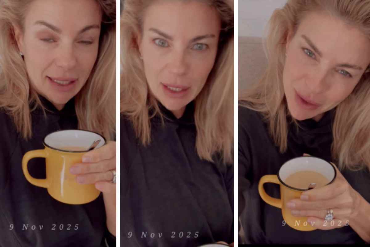 martina colombari struccata