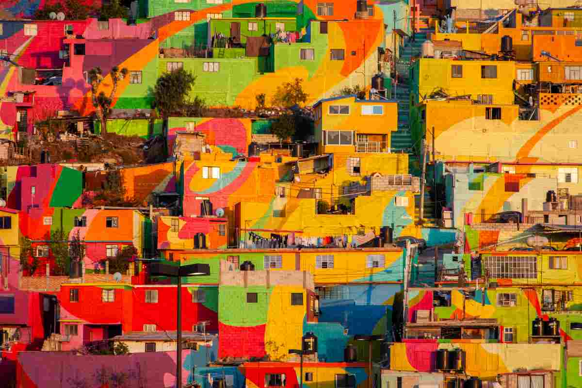 E' questa la città più colorata del mondo