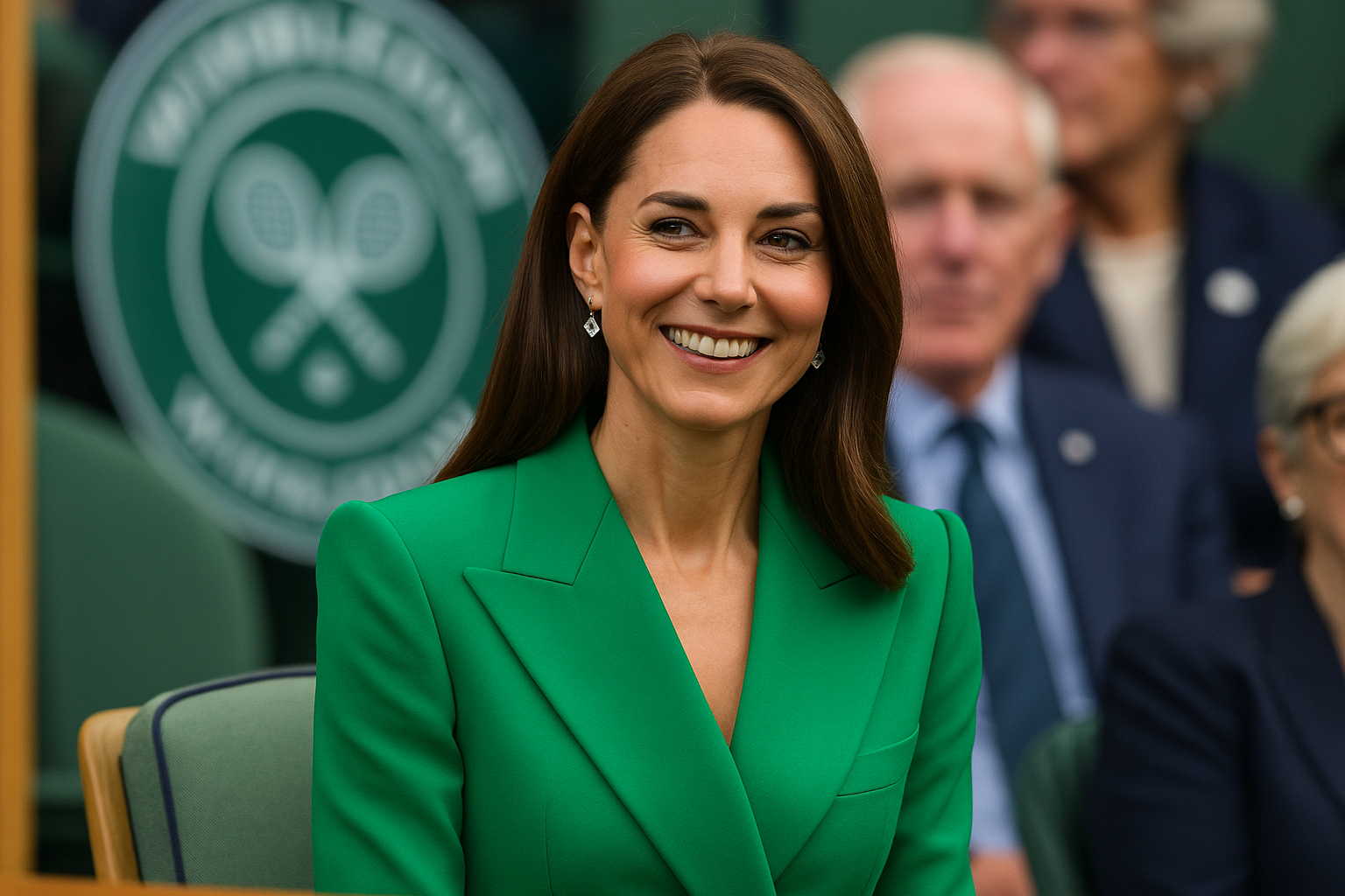 Wimbledon 2026: Kate Middleton torna e infrange il protocollo con il tailleur azzurro (2)