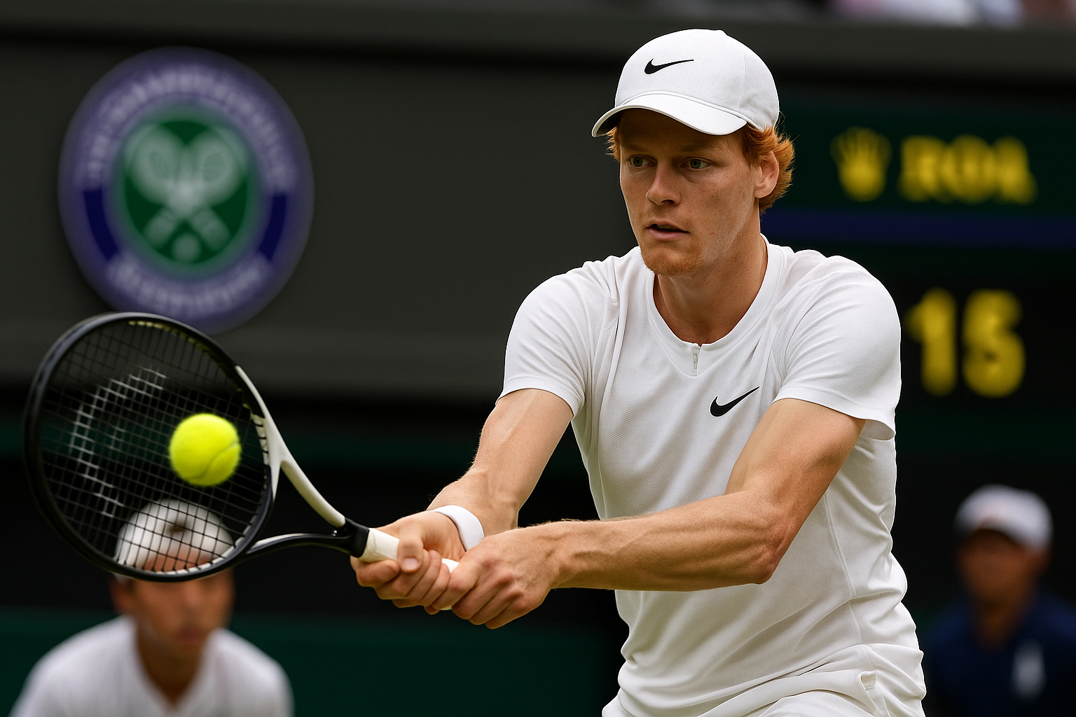 Jannik Sinner ai quarti di Wimbledon 2026: il numero 1 batte Mochizuki e affronta Struff