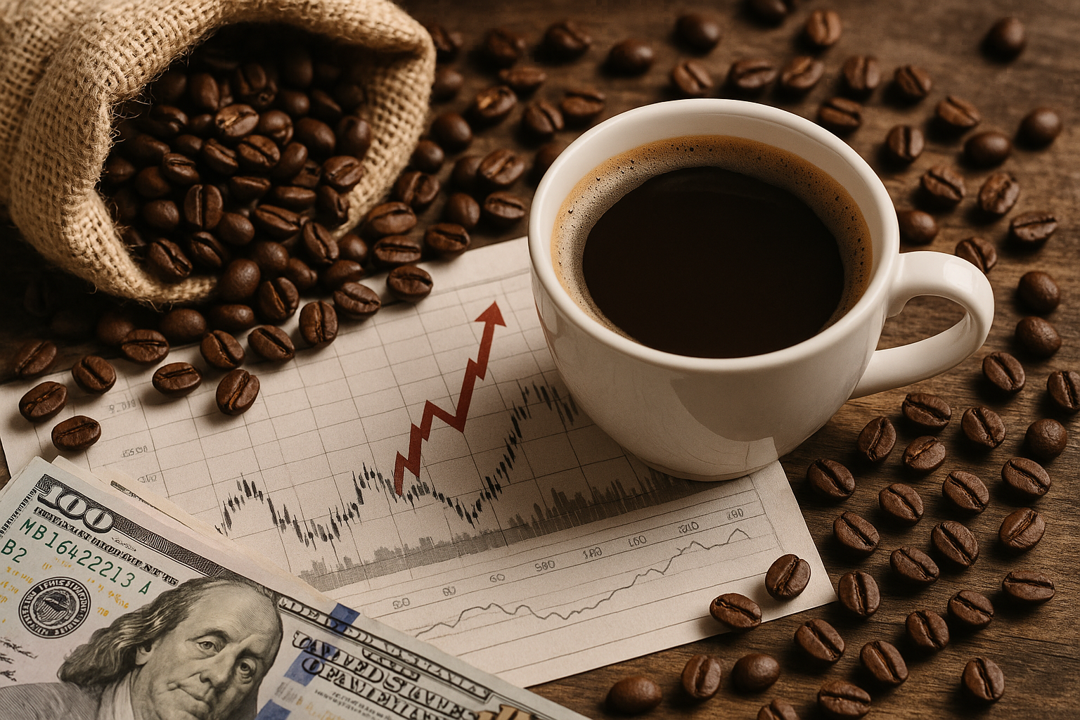 Il caffè vola: prezzi su del 30% in un mese tra meteo pazzo, magazzini vuoti e El Niño