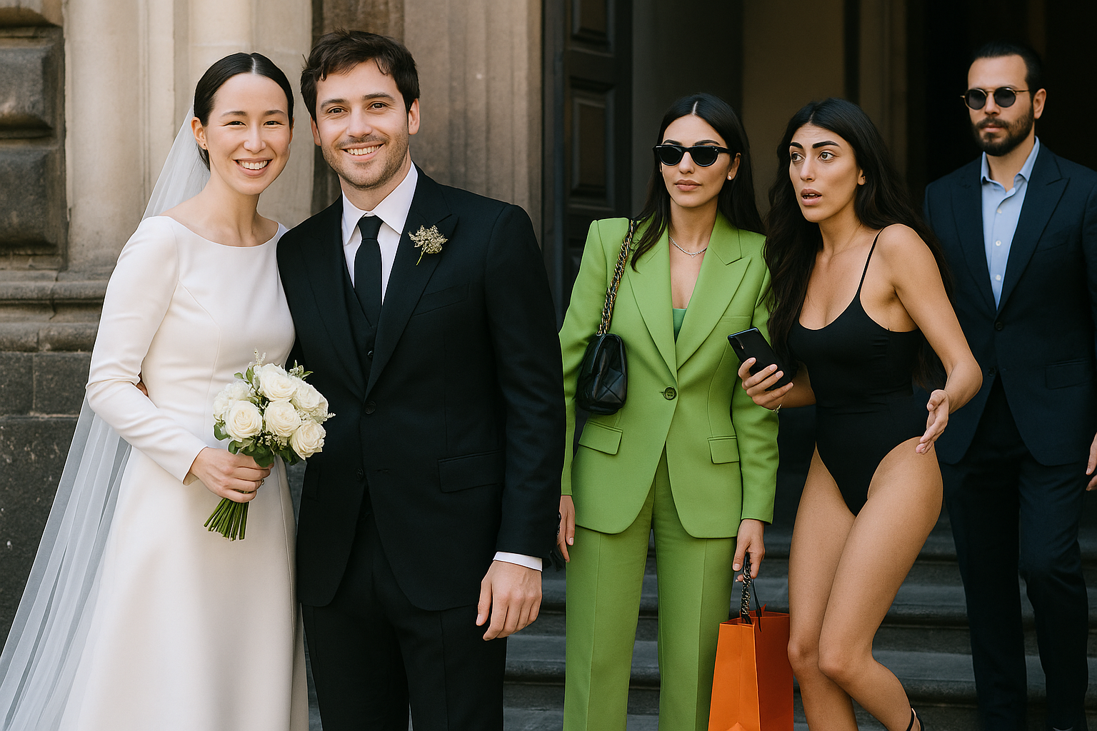 Matrimonio Aurora Ramazzotti e Goffredo Cerza: il Sì in Sicilia e i look degli invitati