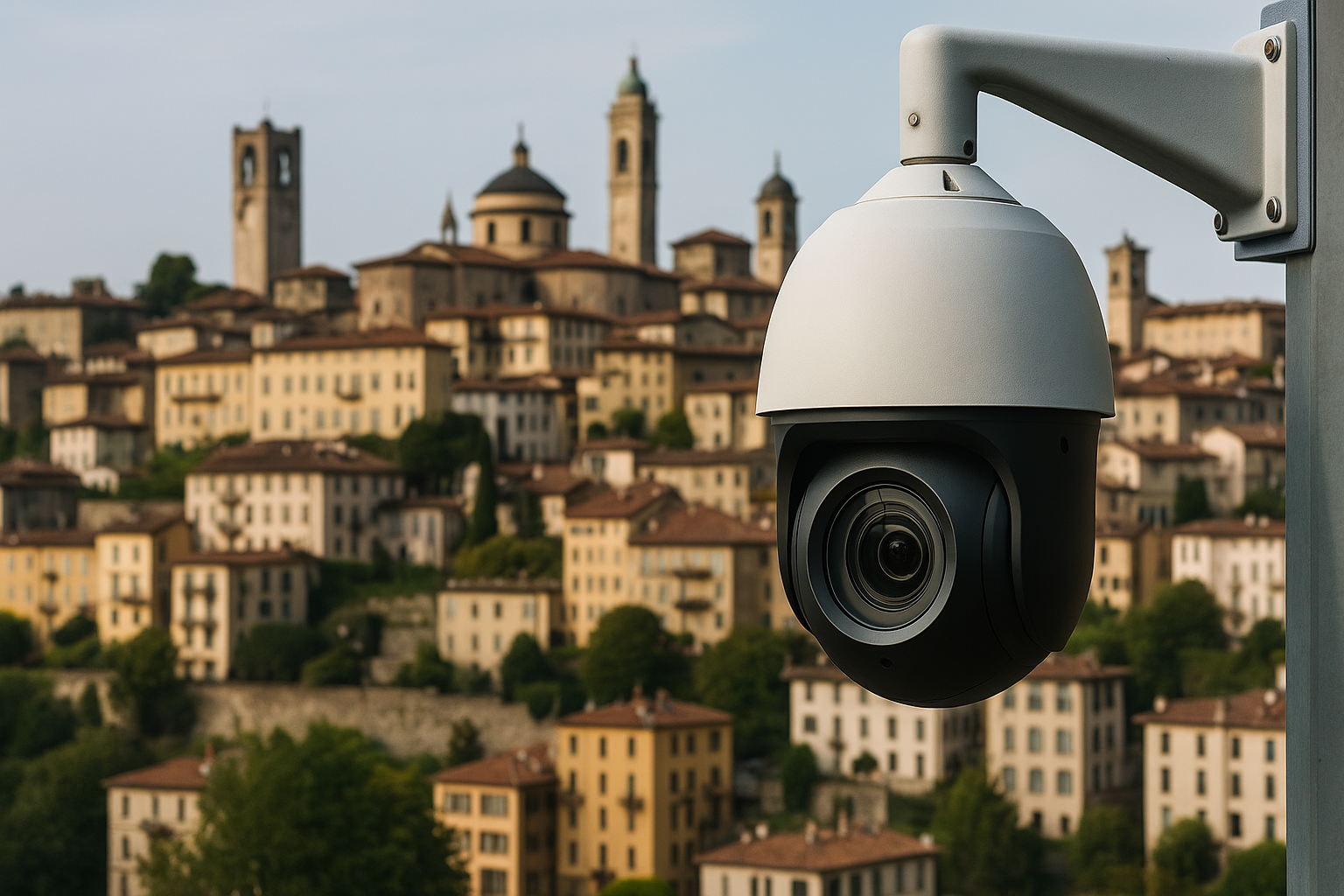 Almè (Bergamo): il comune della sorveglianza totale con una telecamera ogni 28 abitanti (2)