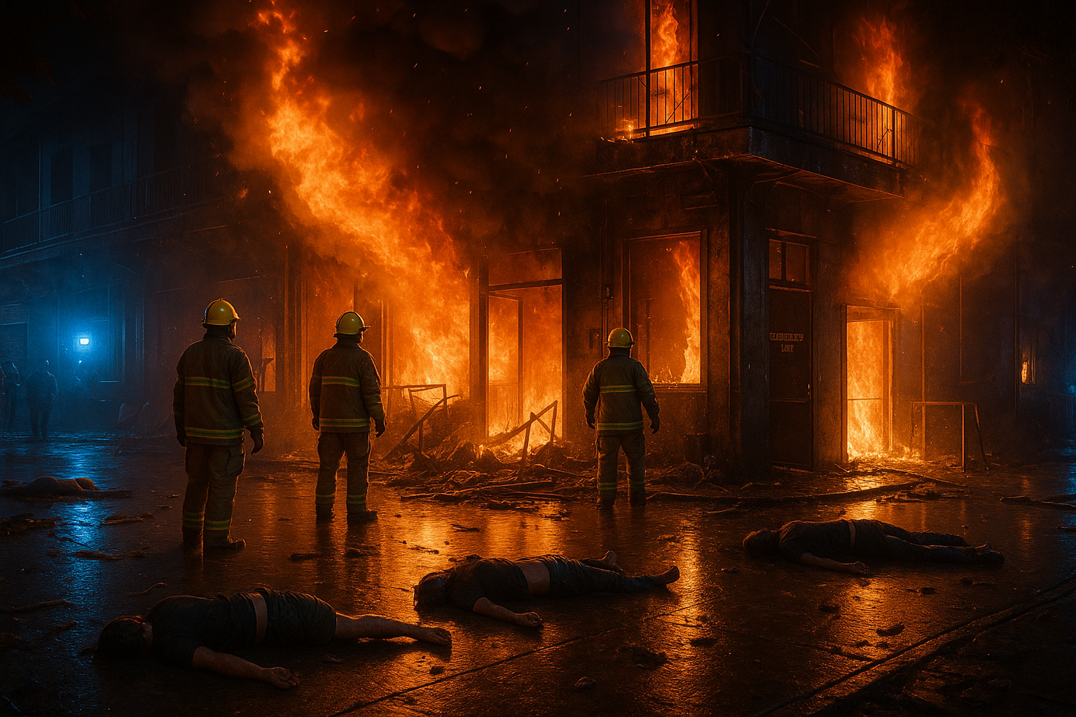 Incendio al pub di Bangkok: 27 morti, uscita di sicurezza sprangata per evitare furti