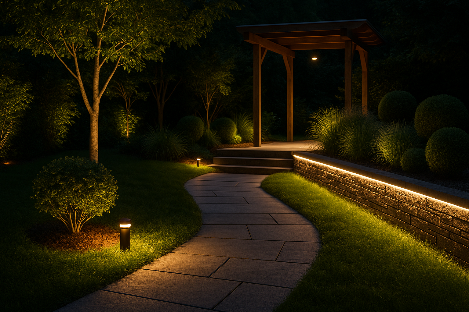 Illuminazione outdoor: come rendere magici terrazzo e giardino dopo il tramonto (2)