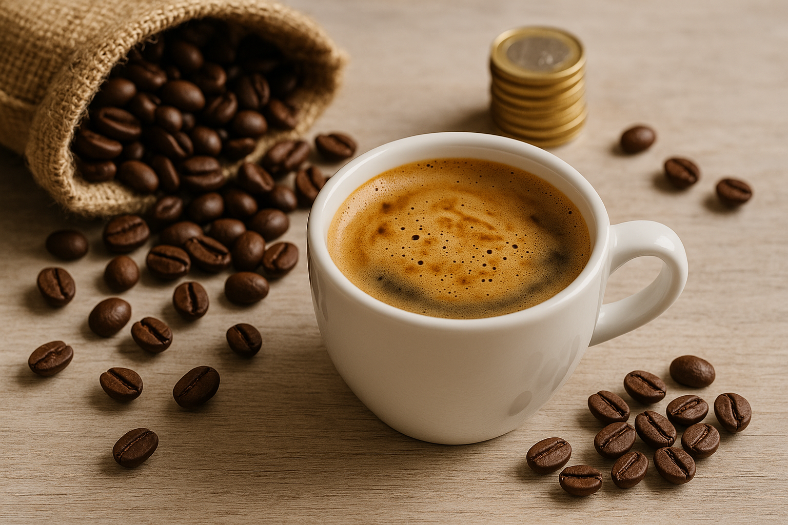Il caffè vola: prezzi su del 30% in un mese tra meteo pazzo, magazzini vuoti e El Niño (2)