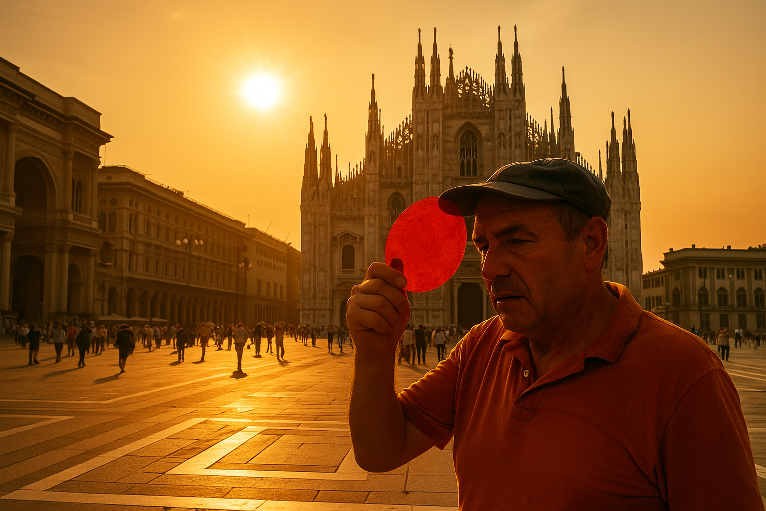 Caldo estremo: bollini rossi in 7 città, Nord in allerta massima per temporali
