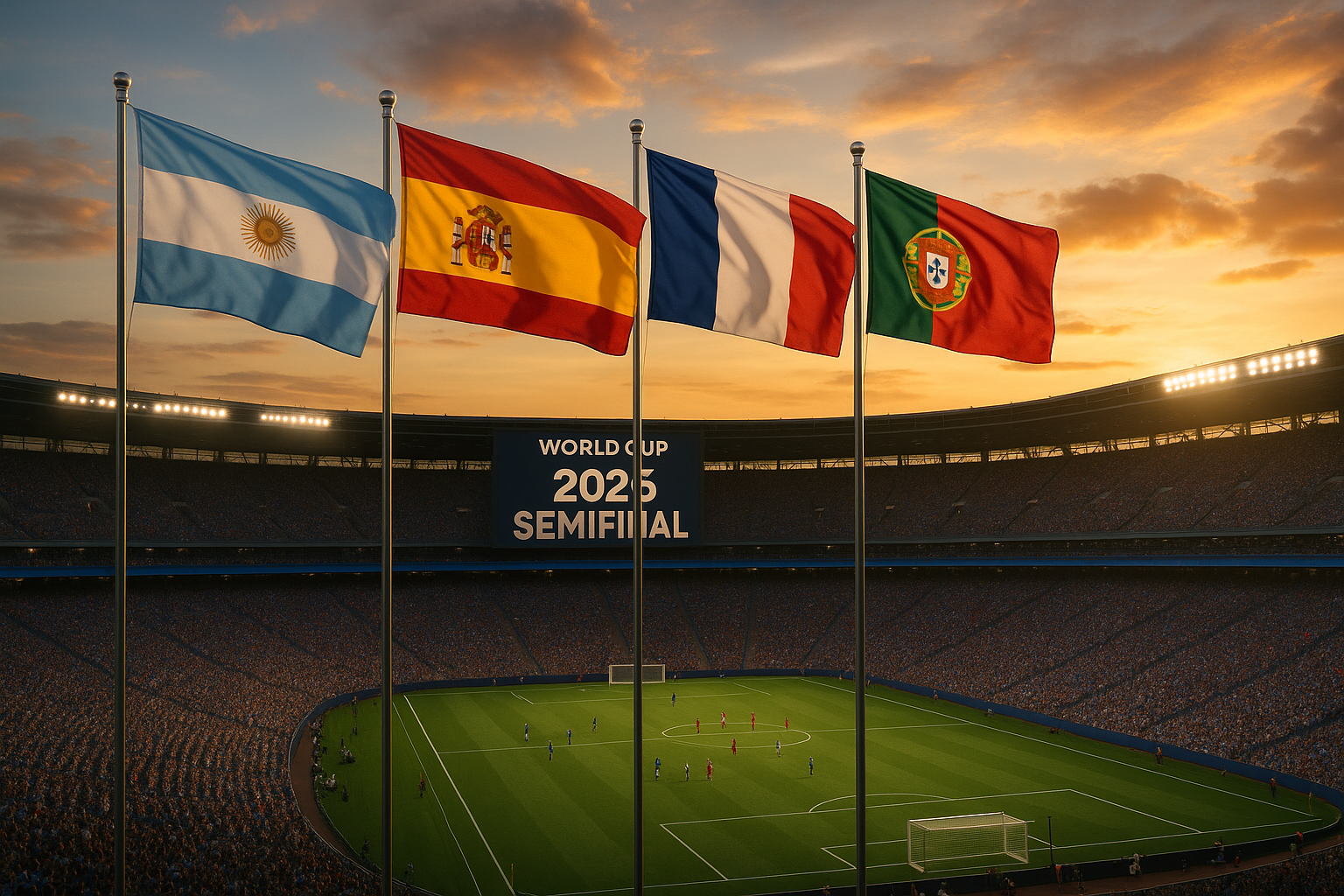 Mondiali di calcio 2026: le semifinali si avvicinano