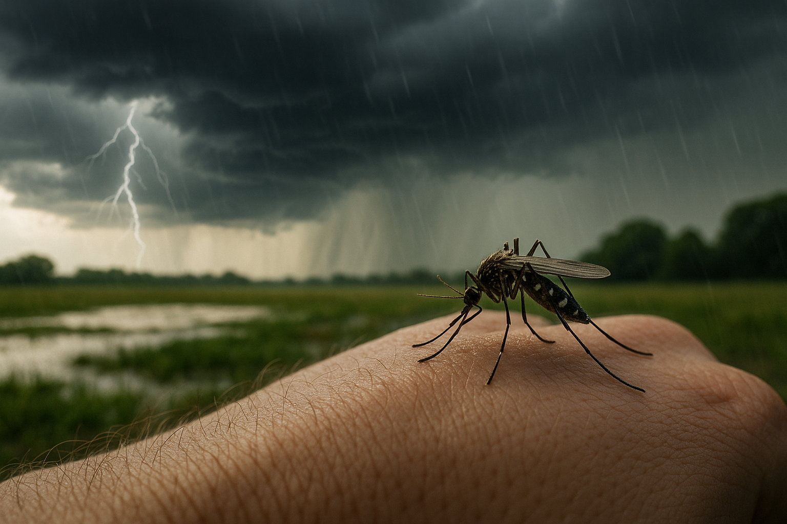 Caldo, temporali e zanzare: come il clima estremo sta moltiplicando gli insetti (2)