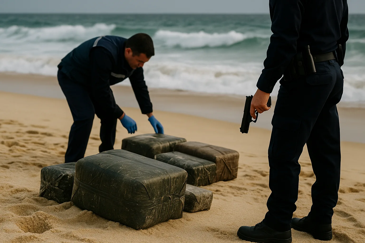Due tonnellate di cocaina sulle spiagge portoghesi: il carico fantasma destinato all'Italia (2)