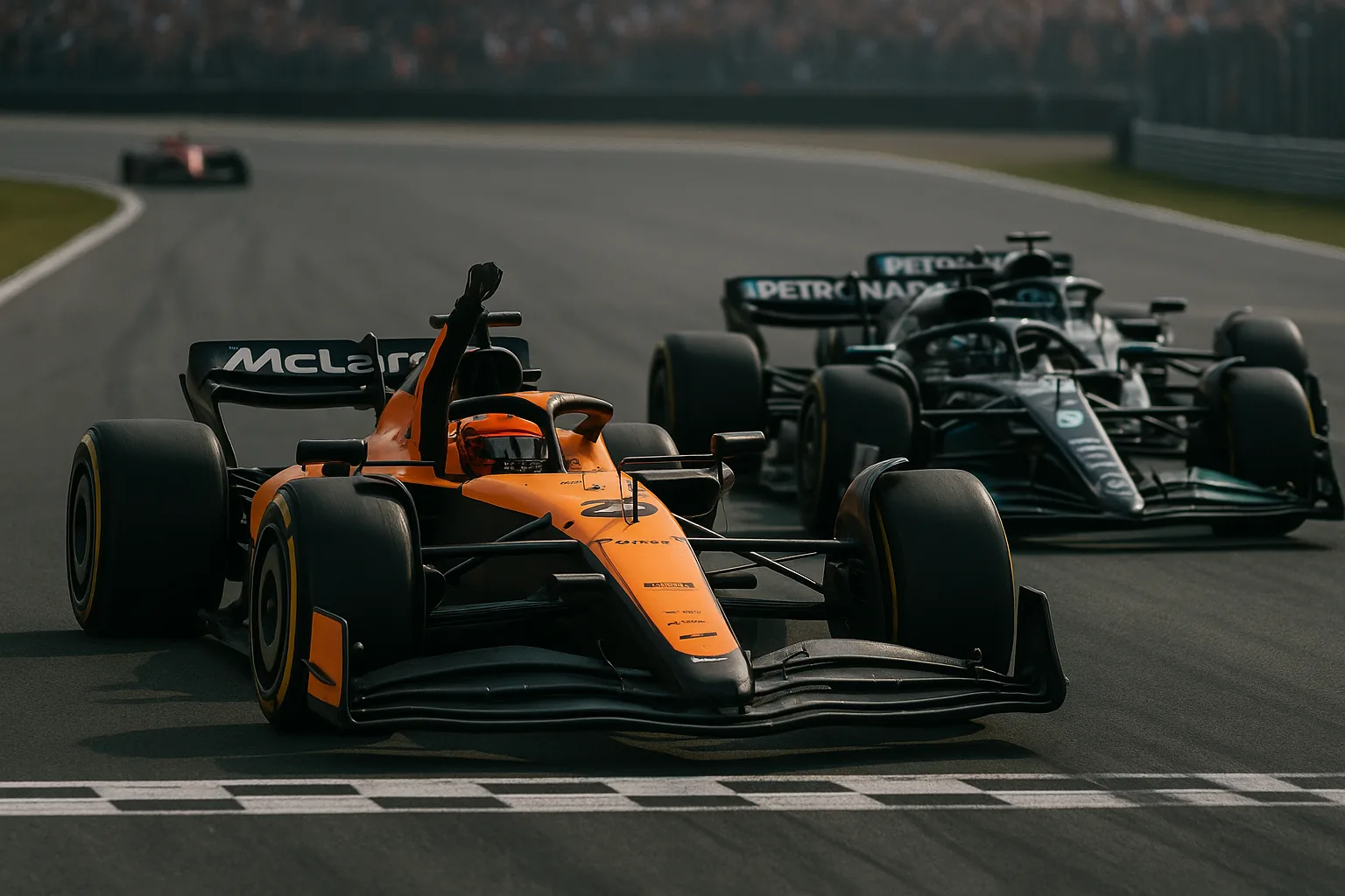 Norris vince a Zandvoort, Antonelli secondo: l'italiano torna a Monza da leader del Mondiale