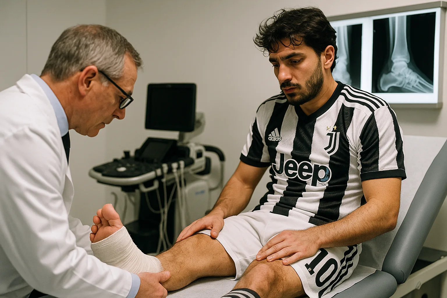 Yildiz della Juve, infortunio al piede: rischia due mesi di stop e operazione