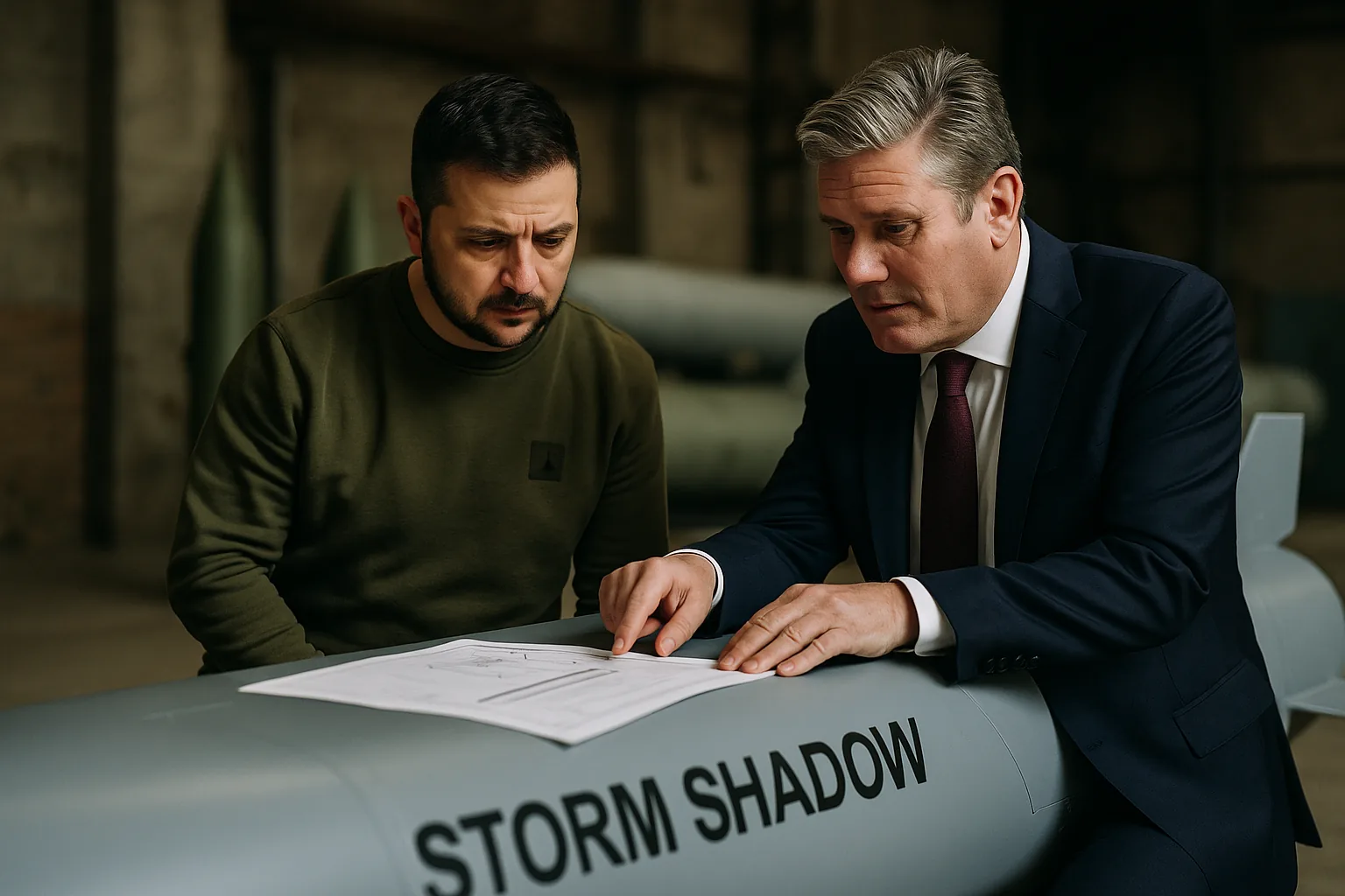 Burnham a Kiev: Regno Unito e Francia autorizzano l'Ucraina a produrre missili Storm Shadow (2)