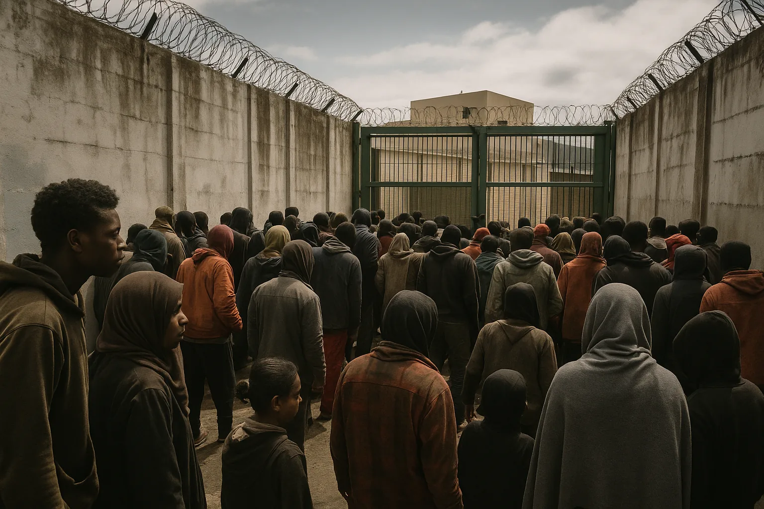 Ceuta in crisi: 734 migranti nel Ceti senza acqua né aiuti, il governo spagnolo sotto pressione (2)