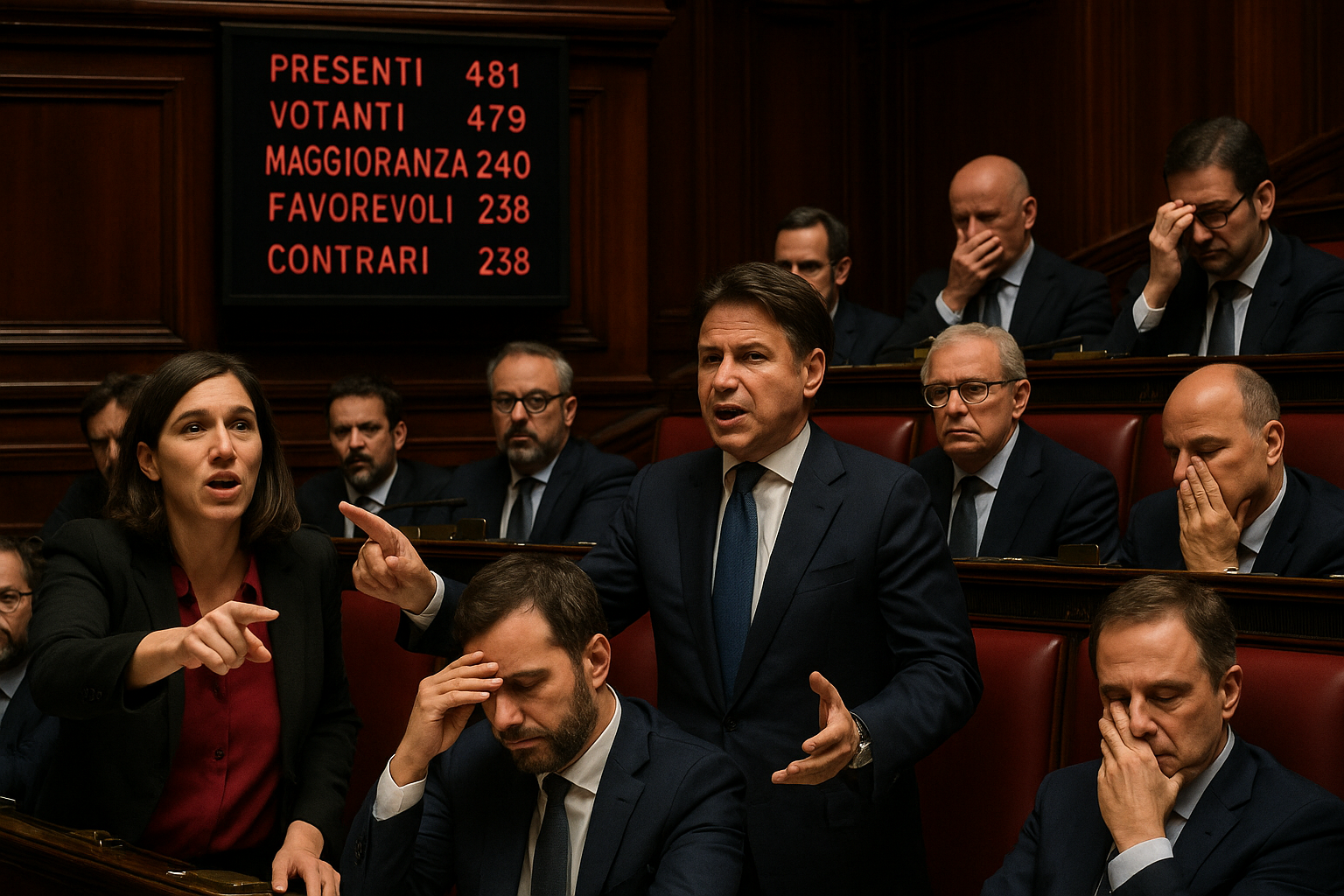 Il governo sotto alla Camera: l'emendamento sulle preferenze cade per un voto, opposizioni chiedono crisi