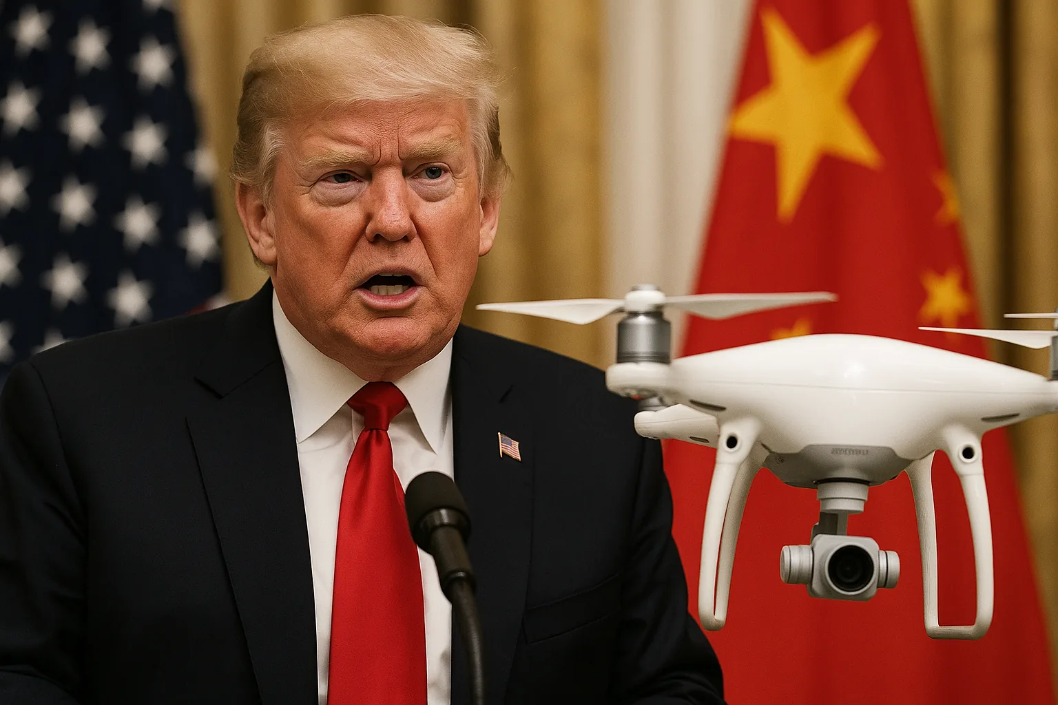 Trump e i dazi sui droni cinesi: fino al 100% di tassazione, colpiti anche i prodotti commerciali (2)