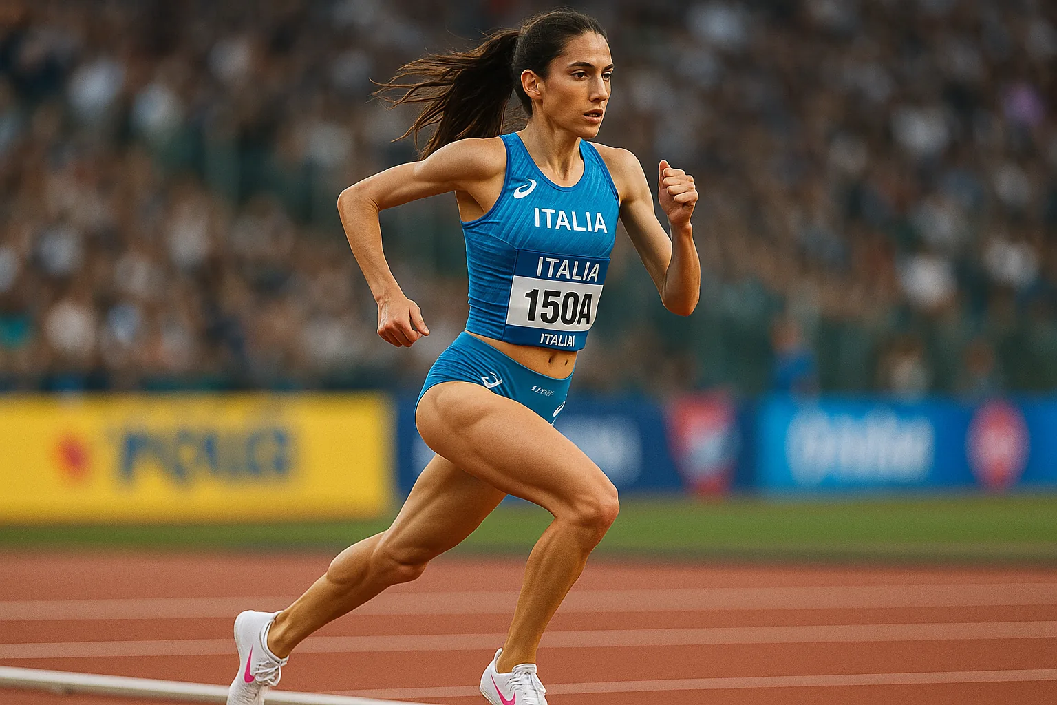 Nadia Battocletti stabilisce il record italiano dei 1500 metri: mezzo secondo di vantaggio (2)