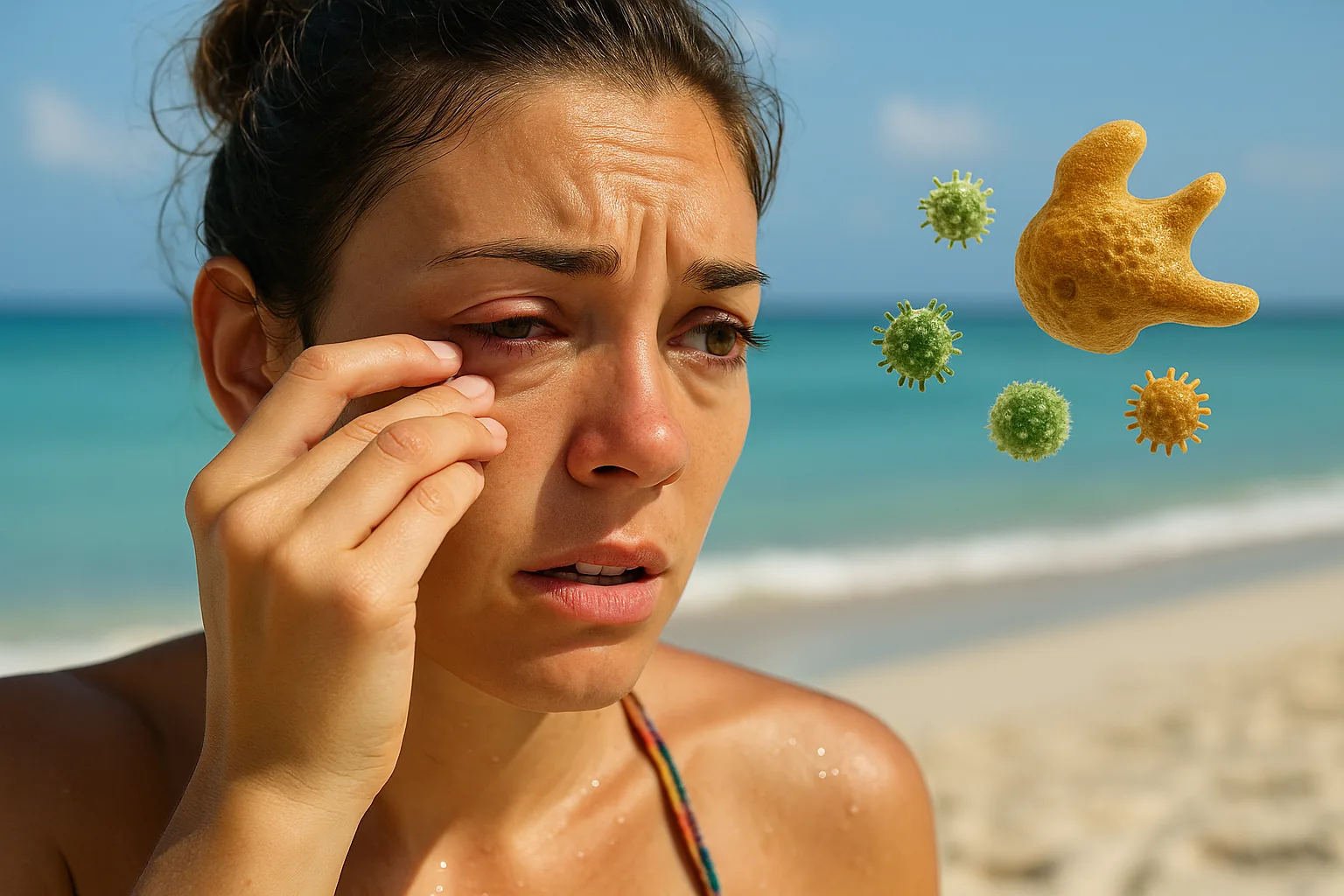 L'ameba mangia-occhi e altri rischi estivi per la vista: come proteggersi