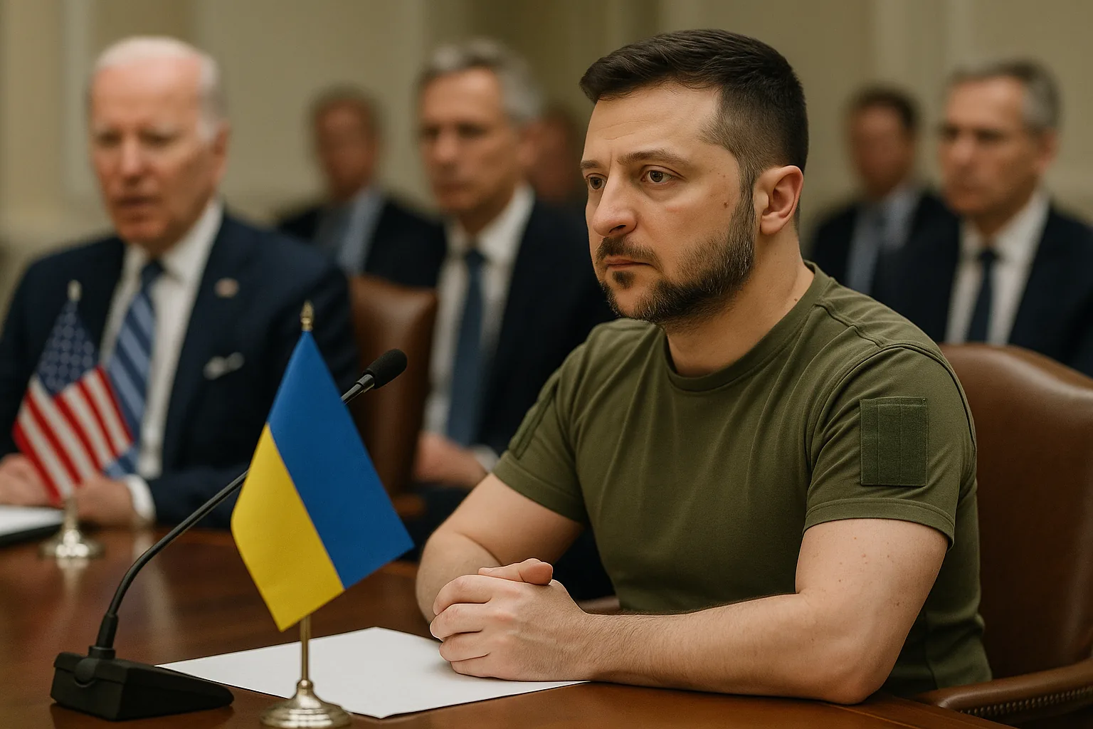 Kiev, il vertice dei Volenterosi: Zelensky presenta un piano di pace in 3 punti e chiede aiuti (2)