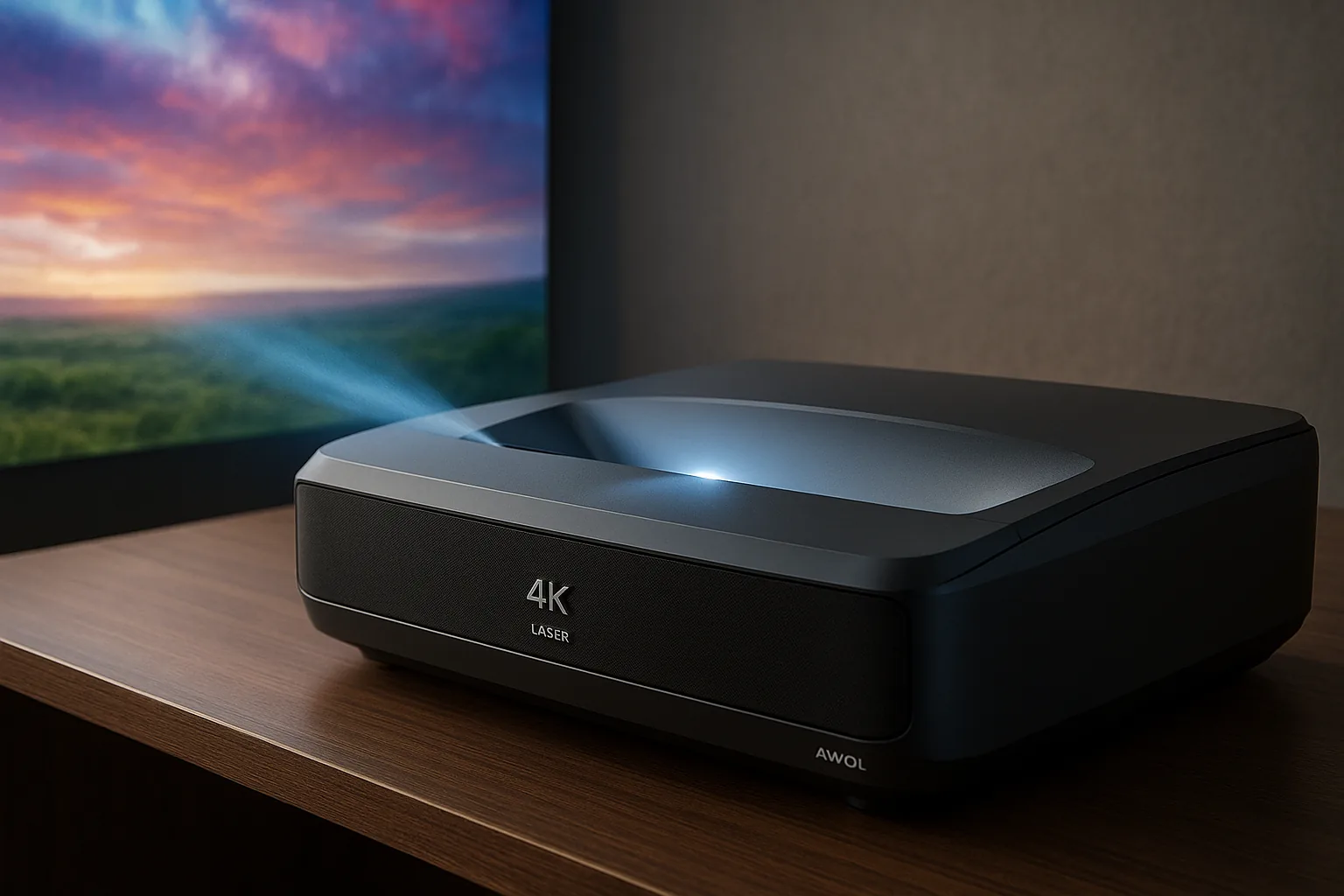 Awol Aetherion Max: il proiettore laser 4K che trasforma il salotto in sala cinema
