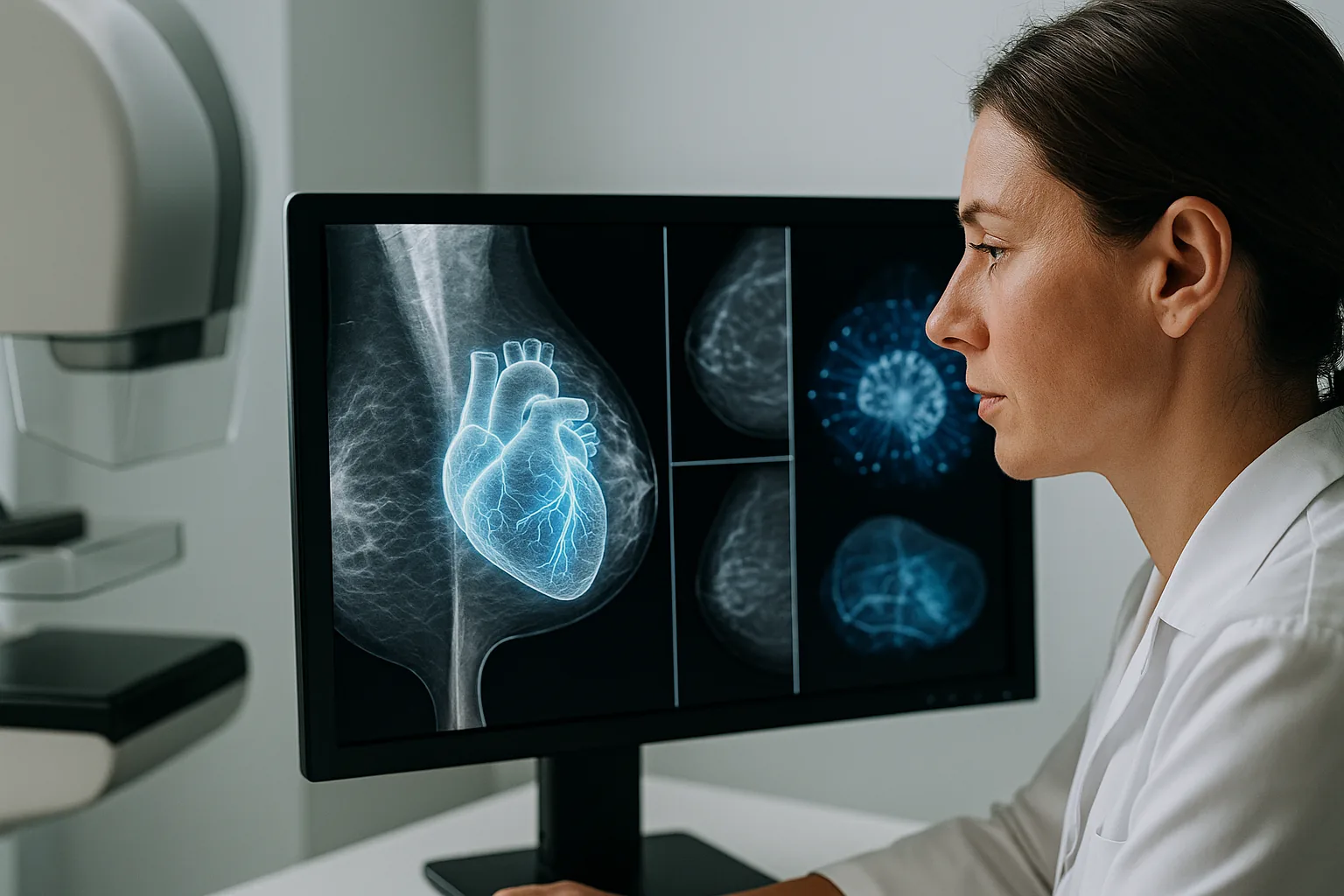 Mammografia e intelligenza artificiale: come scoprire il rischio di infarto e ictus dalle immagini al seno