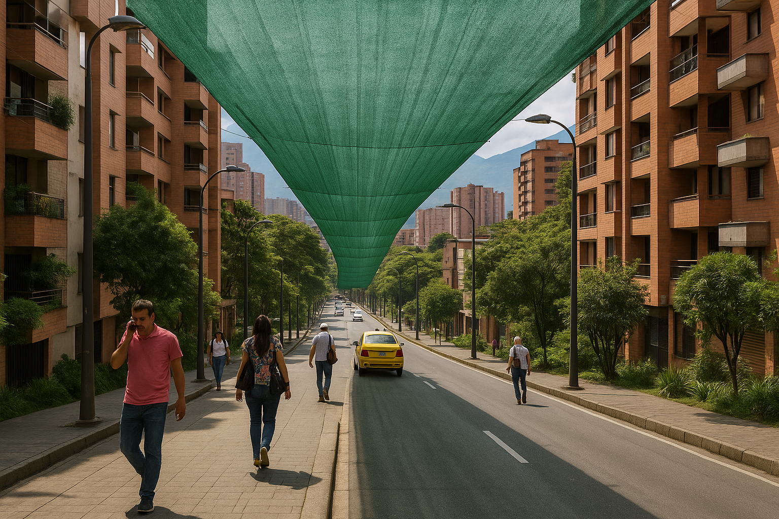 Medellín abbassa la temperatura urbana di 2 gradi con una strategia low-cost da 6 euro a abitante (2)