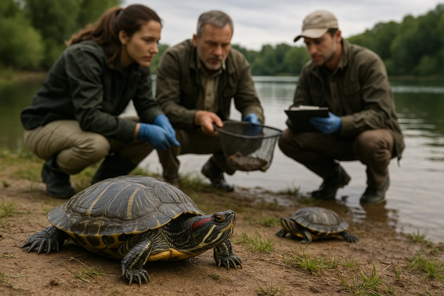 Testuggini aliene nei laghi lombardi: la sfida per difendere la biodiversità parte dal Lago di Ghirla