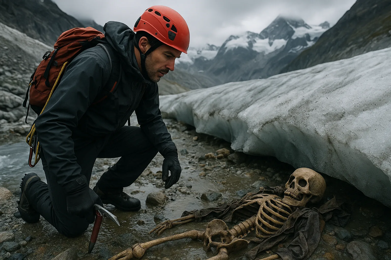 Cadaveri di alpinisti belgi affiorano dai ghiacciai dopo 34 anni: il ritrovamento sulle Alpi