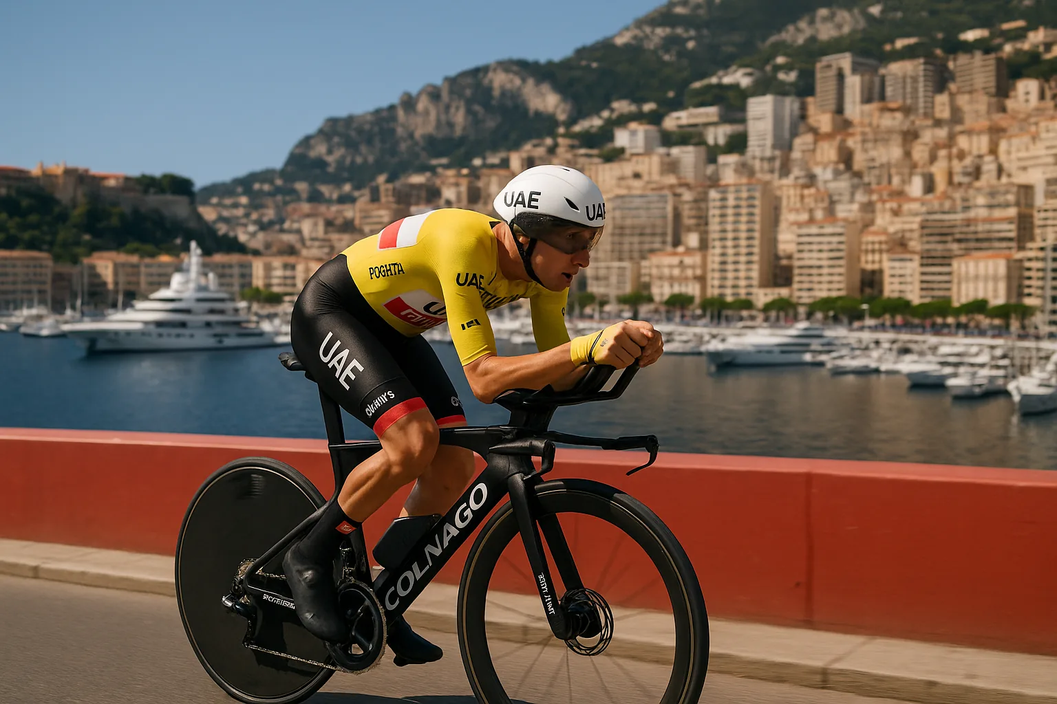 Vuelta 2026, cronometro inaugurale a Monaco: Pogacar tra i favoriti