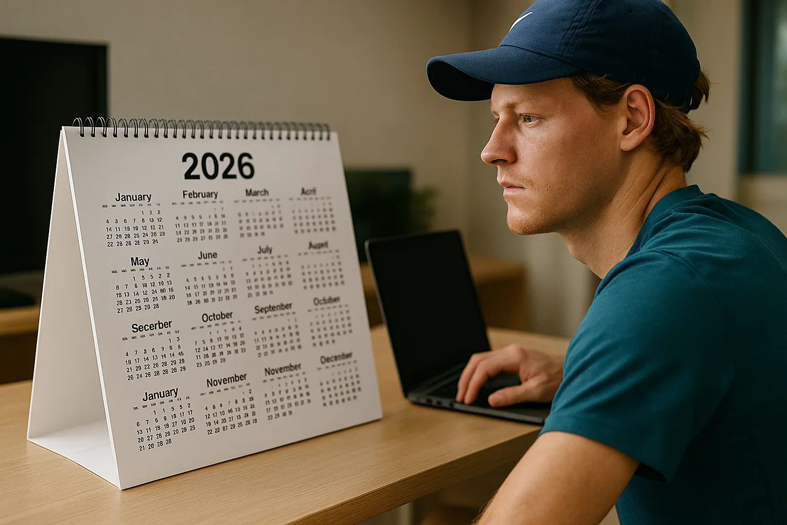 Calendario Sinner 2026: tutti i tornei in agenda