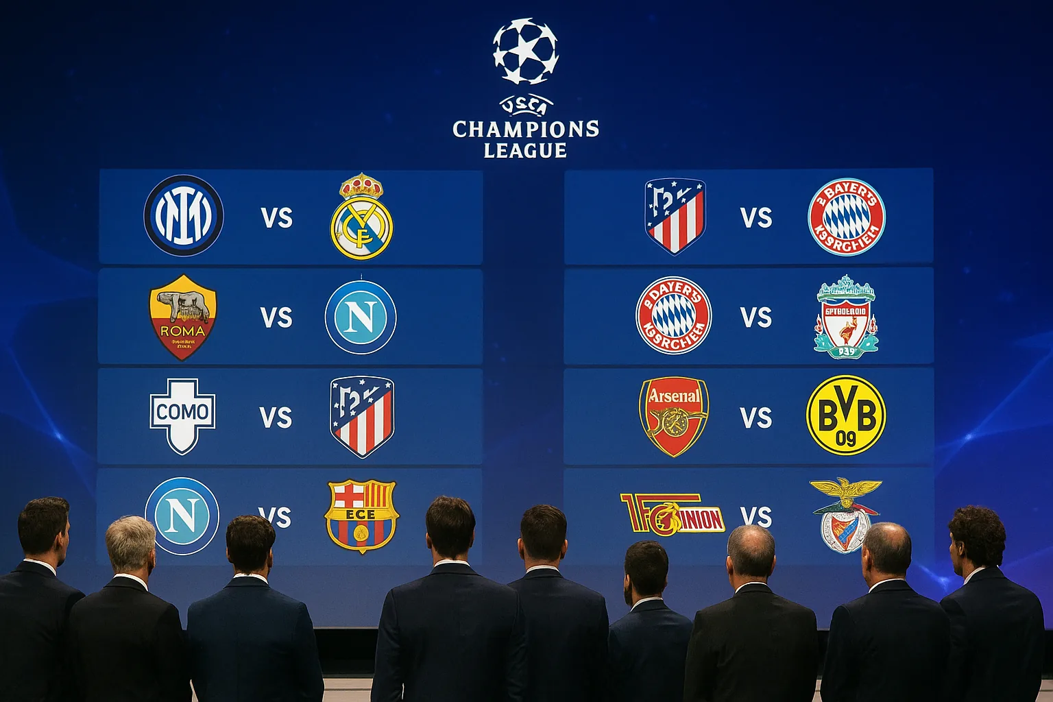 Champions League 2026: il sorteggio della fase campionato e le sfide delle italiane