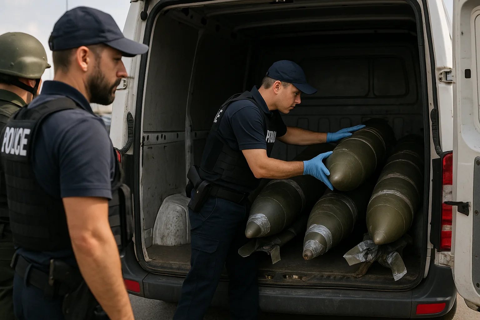 Missili anticarro Akeron nascosti in un furgone: il giallo del carico segreto sbarcato a Bari (2)