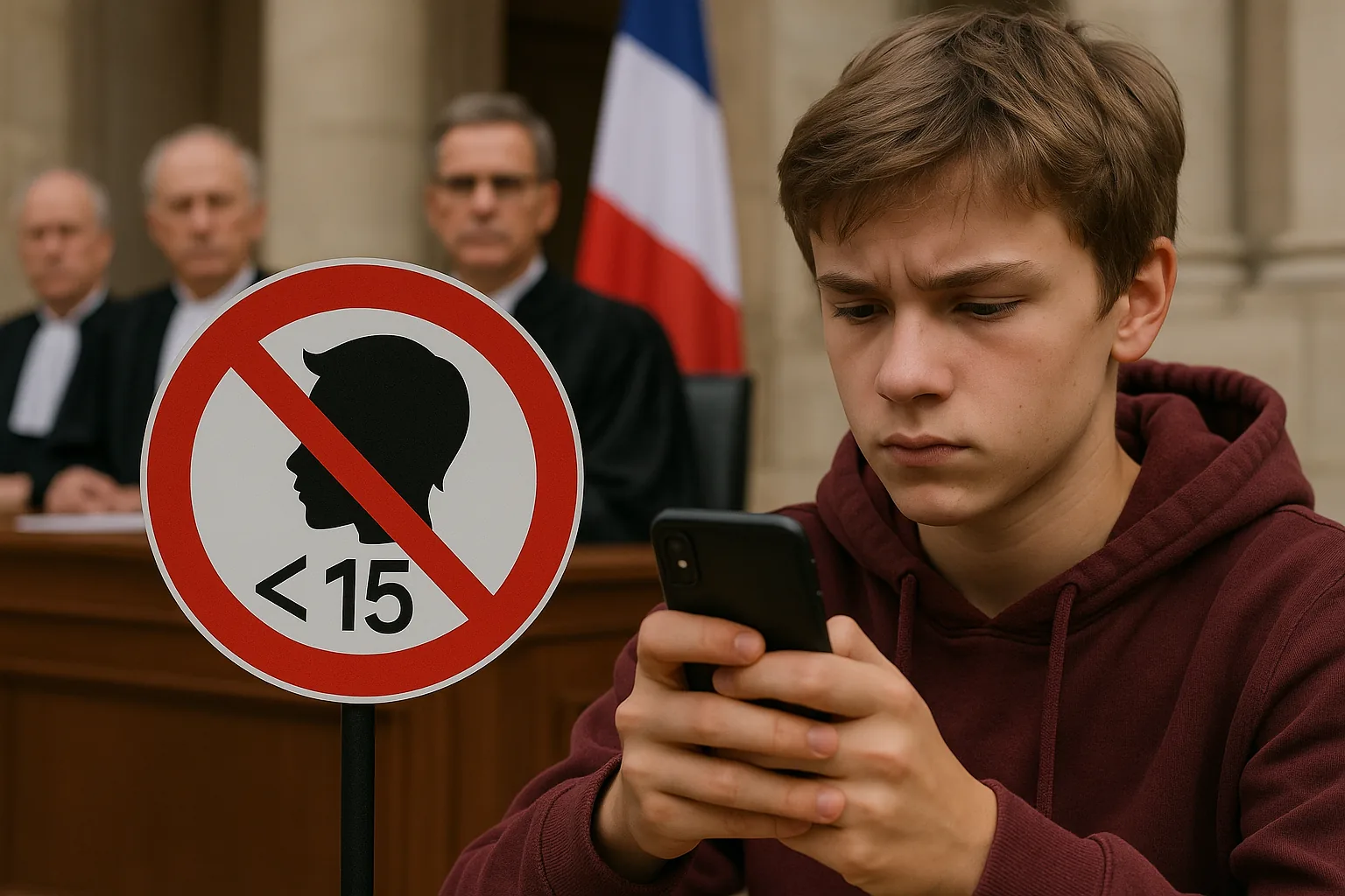 La Corte costituzionale francese blocca il divieto dei social agli under 15: Macron deve riscrivere la legge