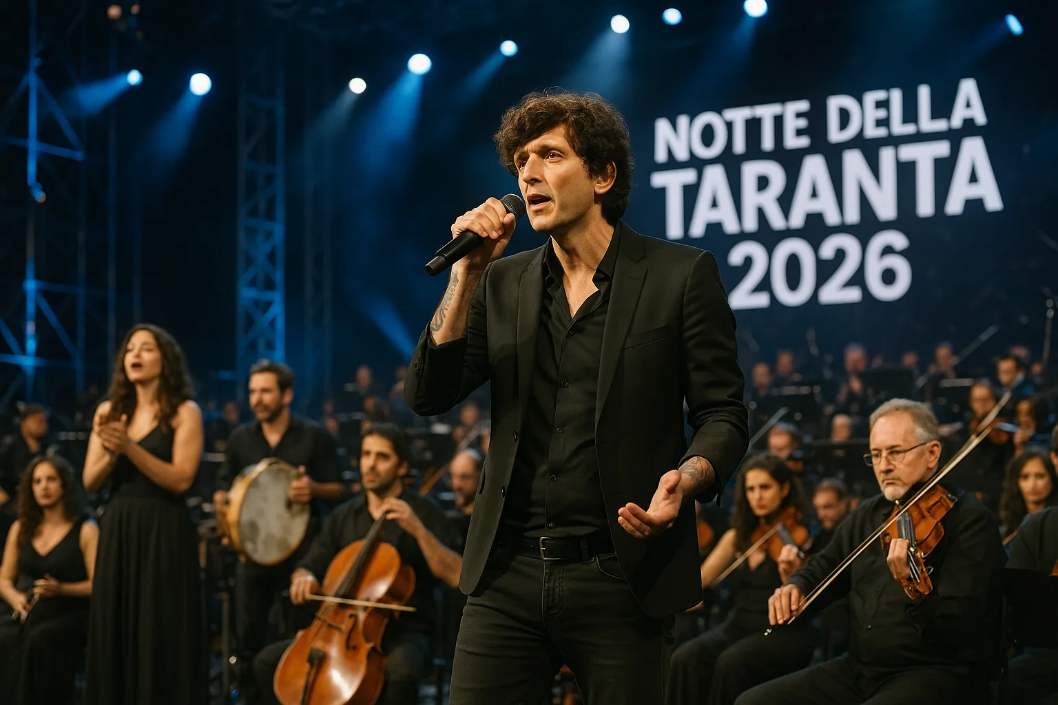 La Notte della Taranta 2026: Ermal Meta dirige la tradizione salentina verso l'Eurovisione