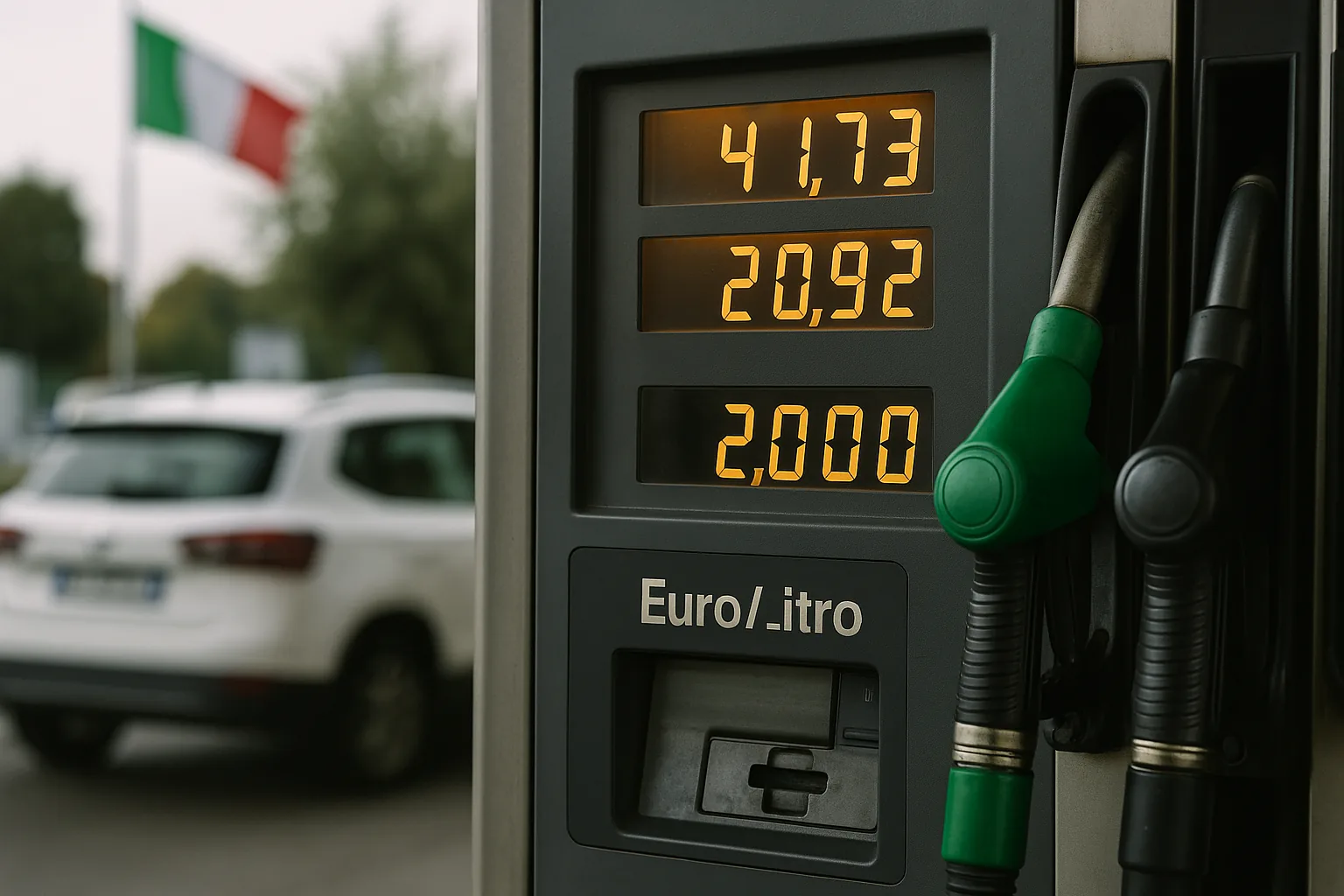 Benzina oltre i 2 euro: il ritorno della soglia psicologica che non superava da tre anni