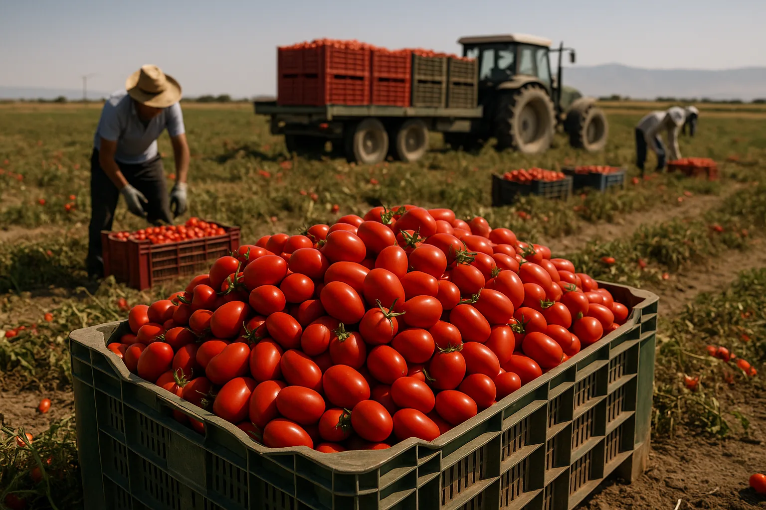 Il Sud perde il primato: come il caldo e la siccità stanno spostando la produzione di pomodori in Italia