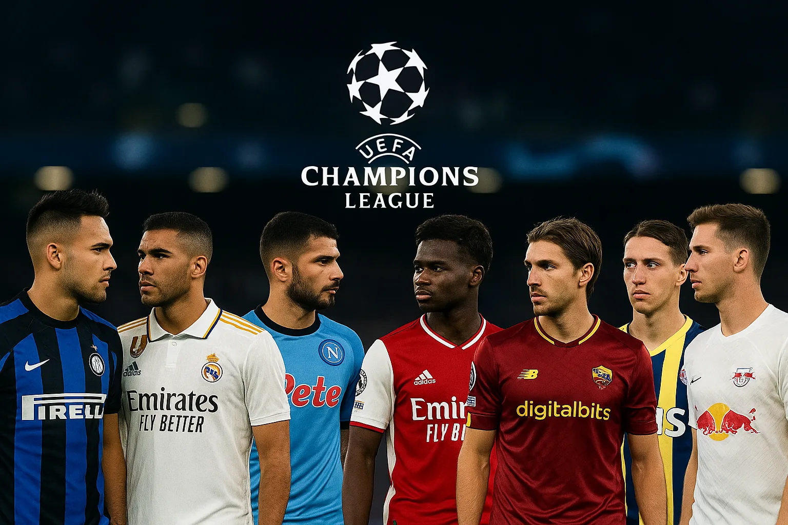 Inter, Napoli, Roma e Como in Champions League 2026: il calendario delle prime sfide (8-10 settembre)