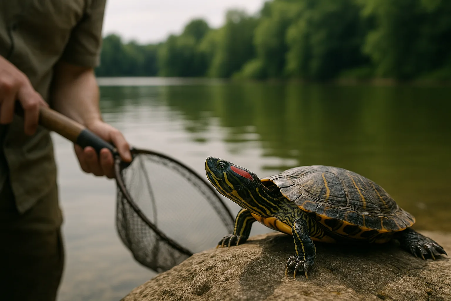 Testuggini aliene nei laghi lombardi: la sfida per difendere la biodiversità parte dal Lago di Ghirla (2)
