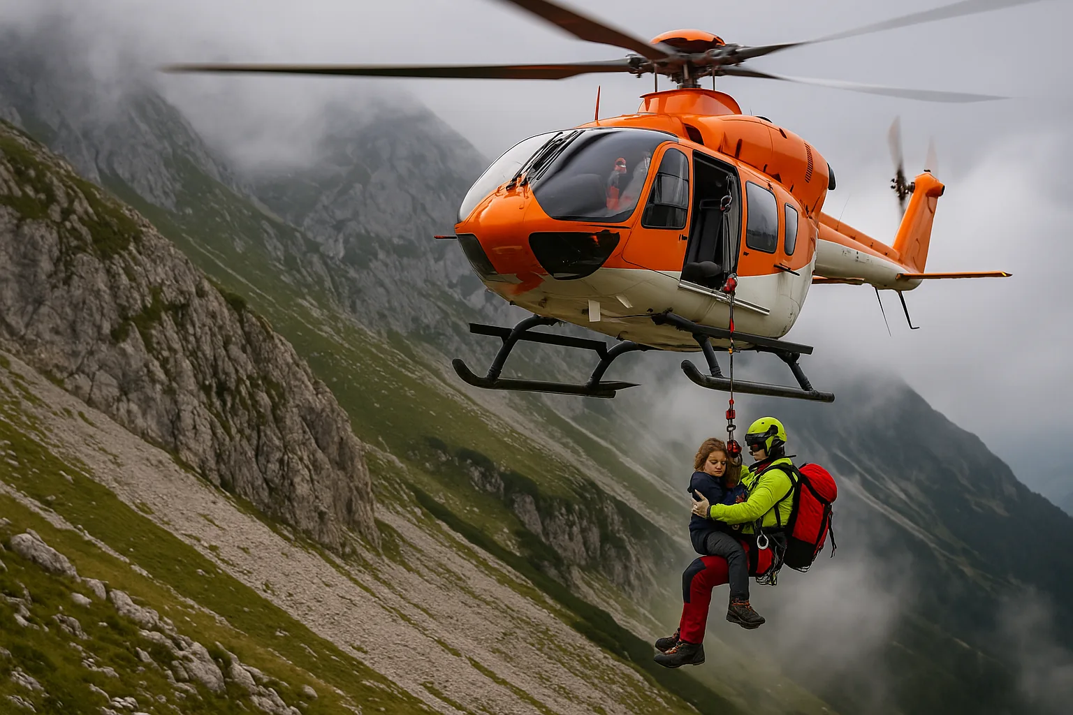 Soccorsi in montagna a pagamento: la famiglia che potrebbe dover pagare per il salvataggio (2)