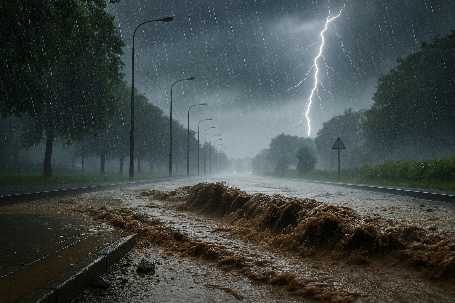 Maltempo sull'Italia: temporali, fulmini e venti fino a 110 km/h. Le regioni in allerta (2)