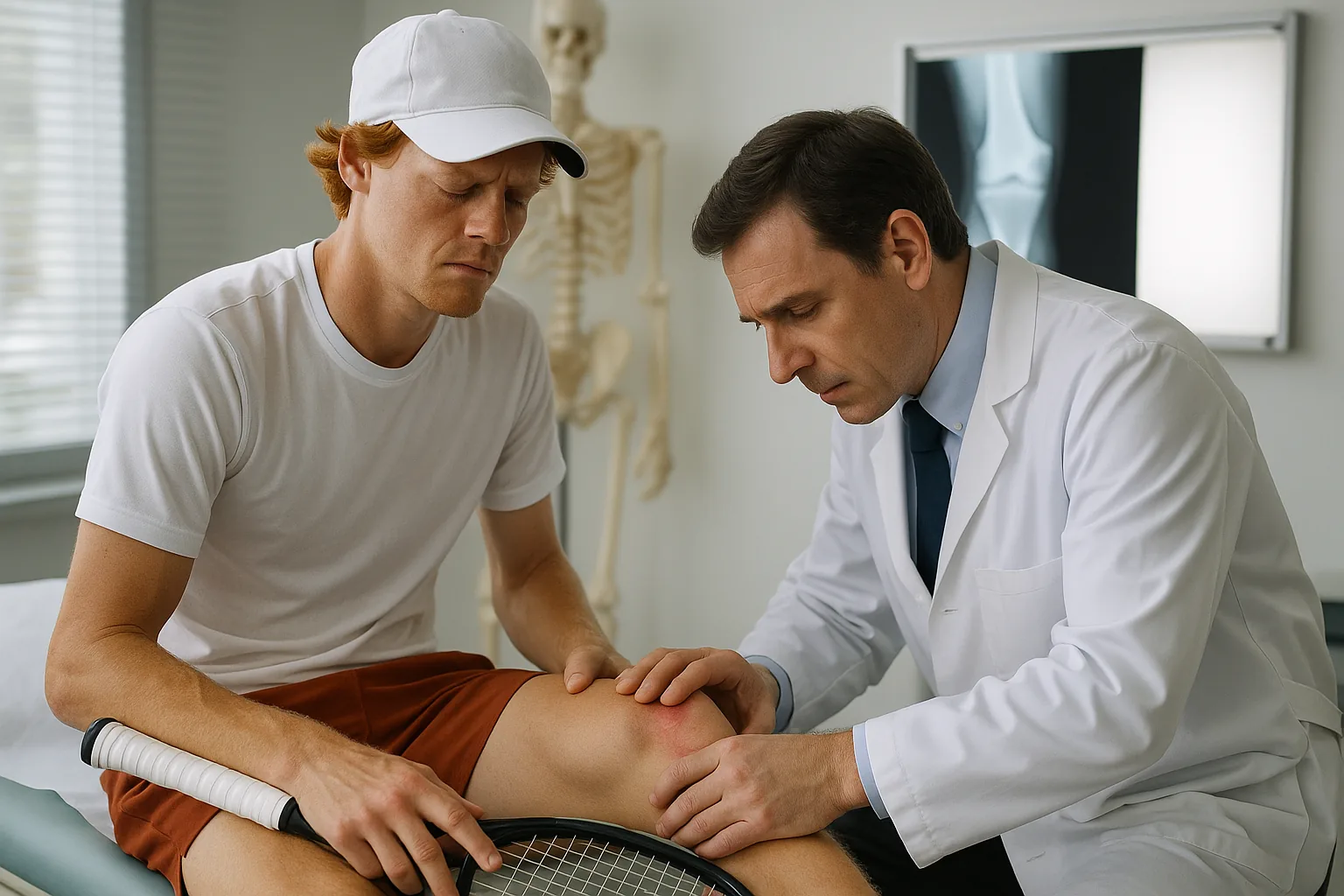 Jannik Sinner in clinica a Milano: controlli ortopedici dopo Torino, Cincinnati e Us Open in bilico? (2)
