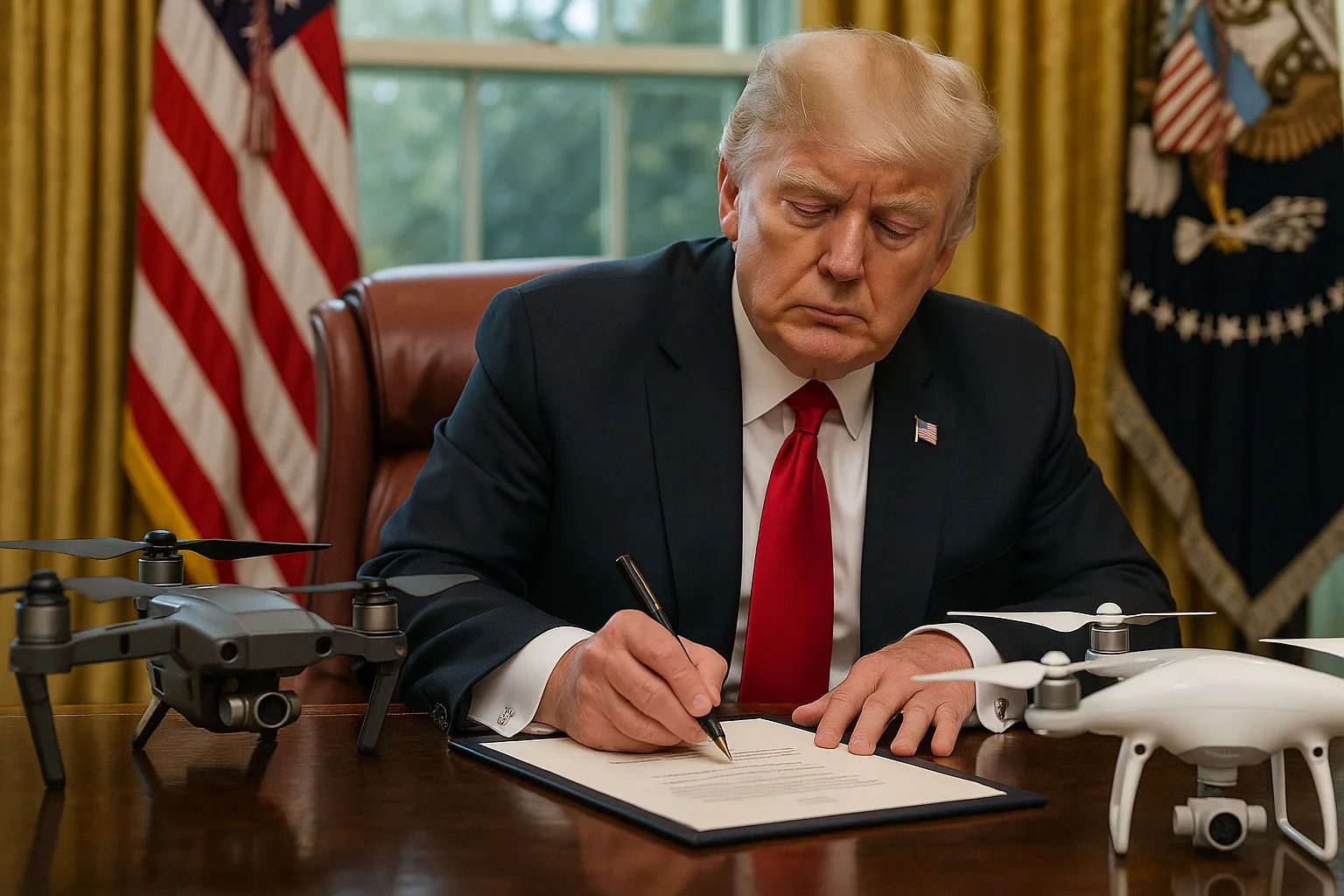 Trump e i dazi sui droni cinesi: fino al 100% di tassazione, colpiti anche i prodotti commerciali
