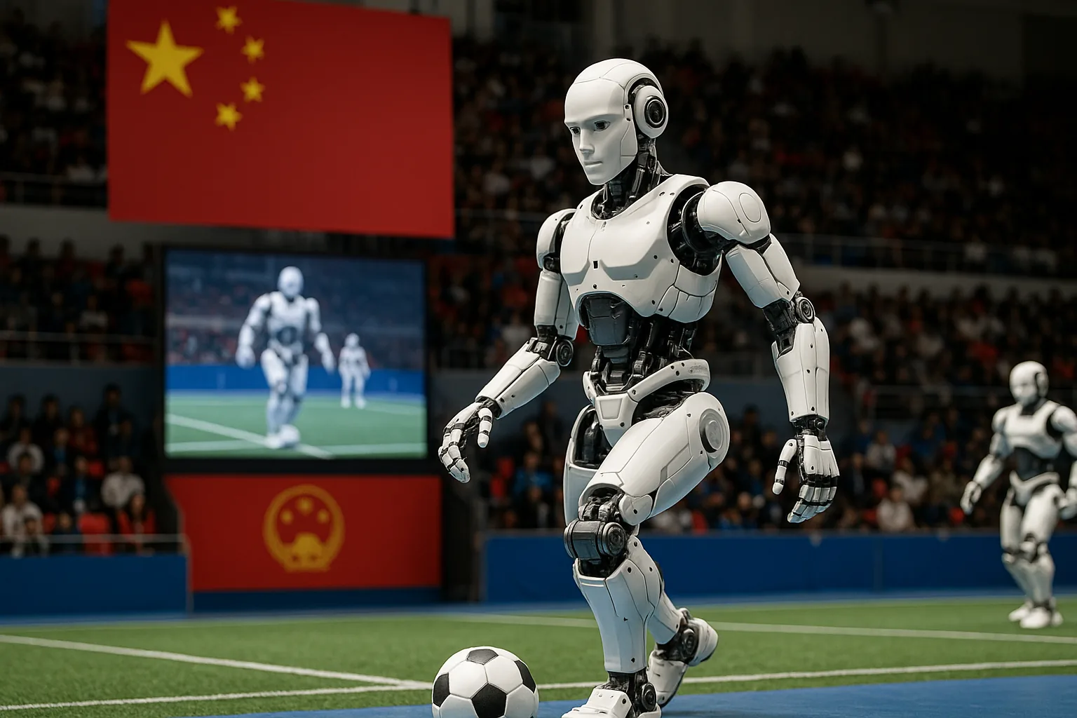 Olimpiadi degli umanoidi a Pechino: 2mila robot da 16 Paesi in 51 discipline, l'Italia presente (2)