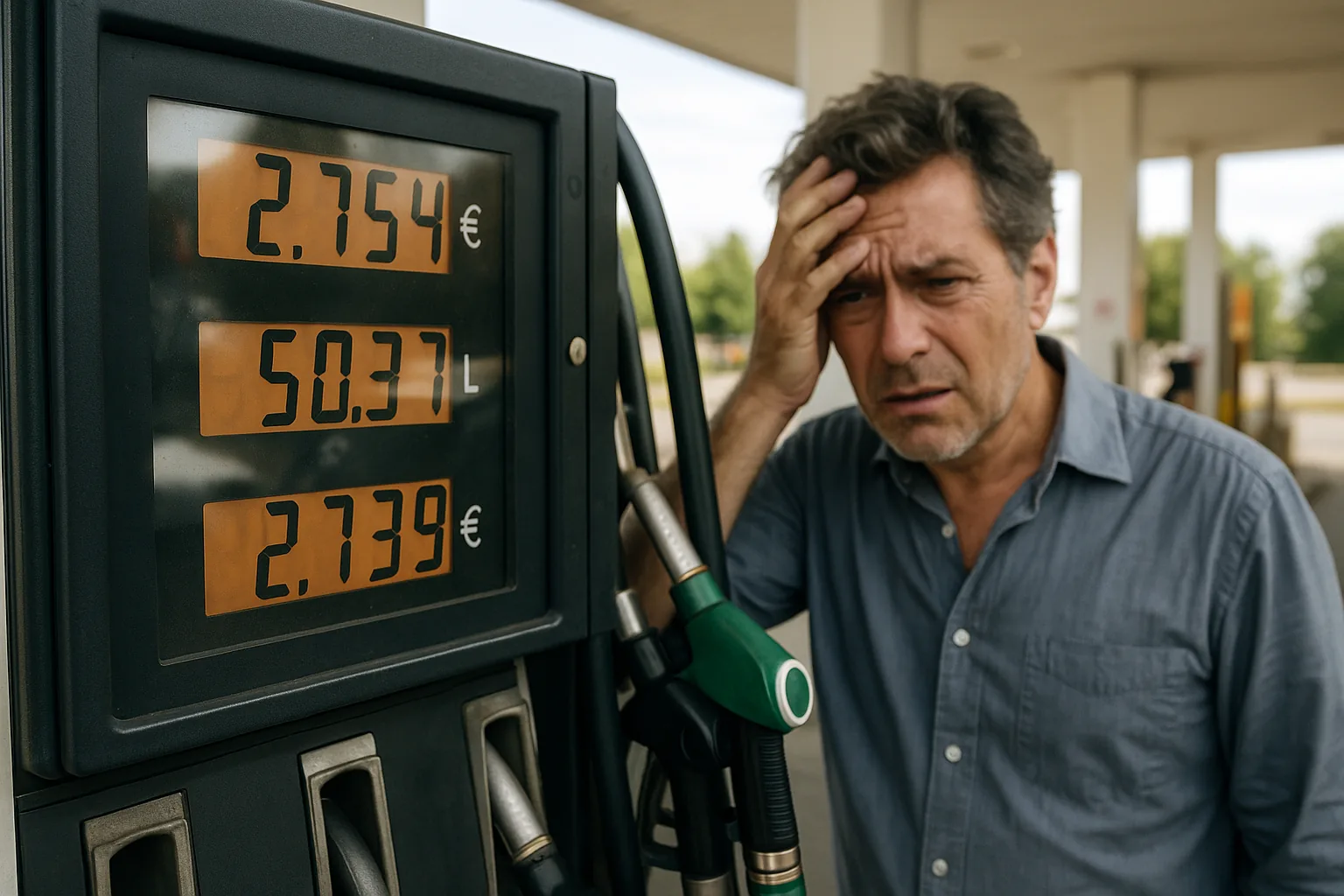 Benzina e diesel ad agosto 2026: +18% e +31%, italiani spendono 1 miliardo in più