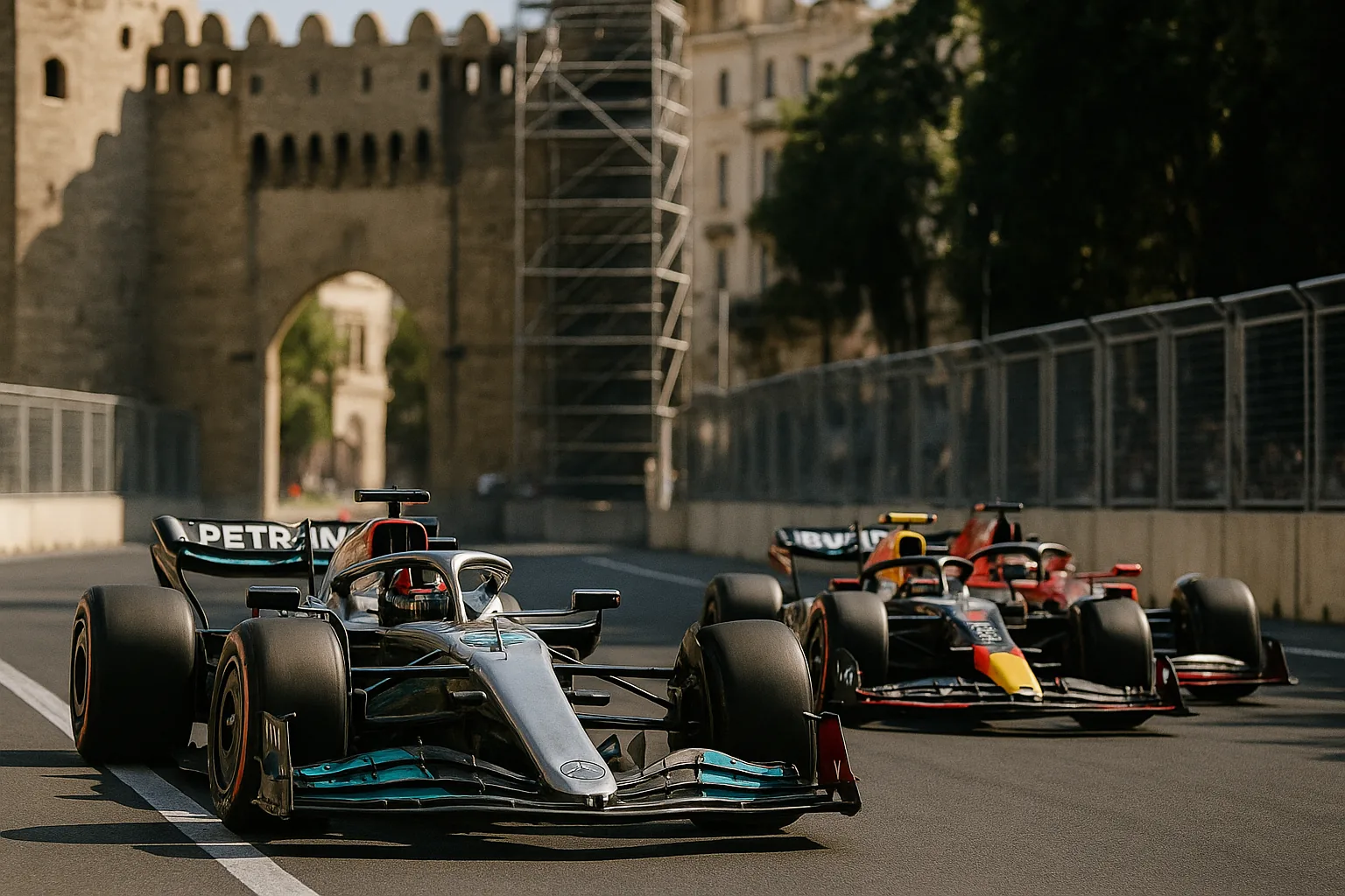Russell vince il Gran Premio dell'Azerbaigian: la rimonta di Antonelli e la lotta Mercedes-Red Bull (2)