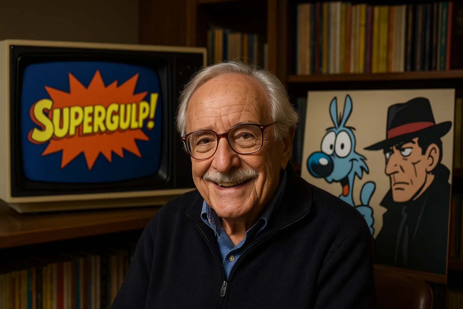 Guido De Maria, creatore di SuperGulp, muore a 93 anni: addio al papà dei fumetti in tv (2)